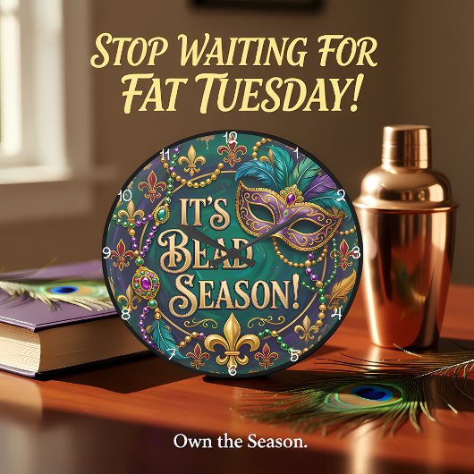 It Is Bead Season Mardi Gras Grote Klok