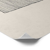 It Is Finished, Veil is torn, Matthew 27_51, Holy Poster (Hoek)