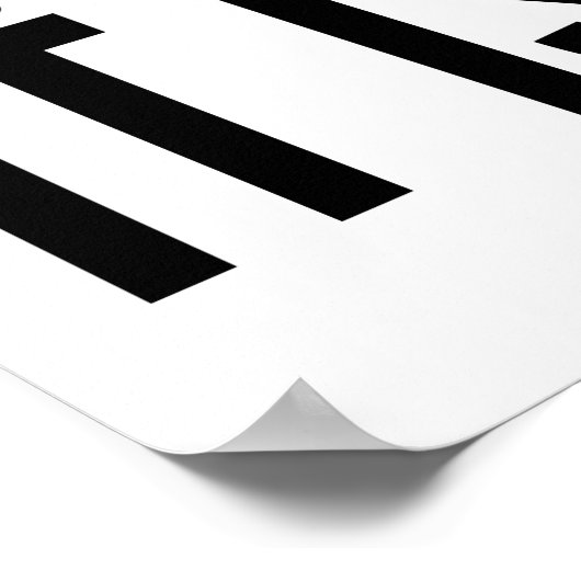 It is what it is poster (Hoek)