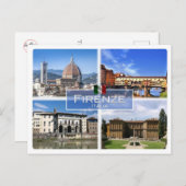 IT Italia - Florence - Briefkaart (Voorkant / Achterkant)