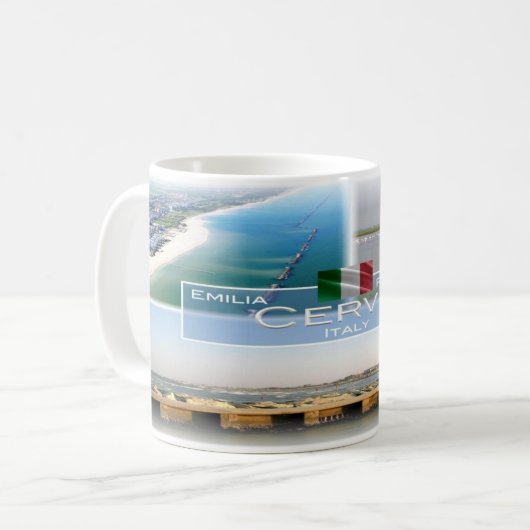 IT Italië - Emilia Romagna - Cervia - Koffiemok (Voorkant links)
