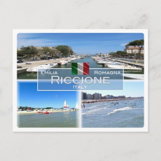 IT Italië - Emilia Romagna - Riccione - Briefkaart (Voorkant)