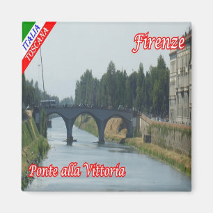 IT - Italië - Florence - Bridge Ponte alla Vittori Magneet