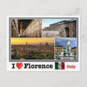 IT Italië - Florence Firenze - Briefkaart (Voorkant)
