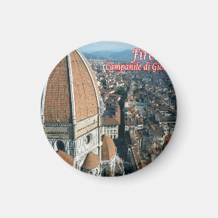 IT - Italië - Florence - Giotto Bell Tower Magneet