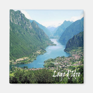 IT - Italië - Idro-meer - Panorama Magneet