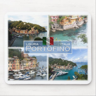 IT Italië - Ligurië - Portofino - Muismat