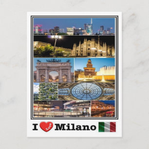 IT Italië - Milaan - Briefkaart