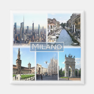 IT * Italië - Milaan Magneet