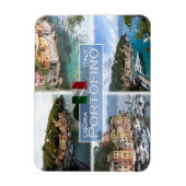 IT Italië - Portofino Magneet (Verticaal)