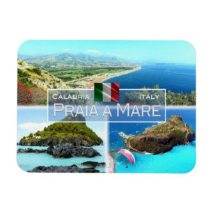 IT Italië - Praia a Mare - Dino Island - Magneet