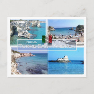 IT Italië - Puglia - Apulië - Torre Sant' Andrea - Briefkaart