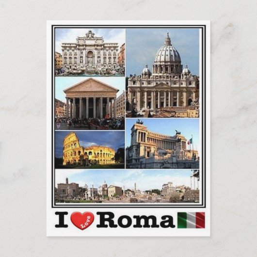 IT Italië - Roma - Briefkaart (Voorkant)