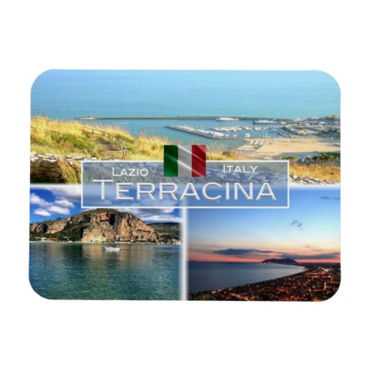 IT Italië - Terracina - Magneet (Horizontaal)