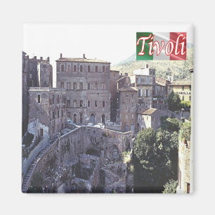 IT - Italië - Tivoli - oude stad Magneet