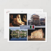 IT Italië - Turijn Torino - Briefkaart (Voorkant / Achterkant)
