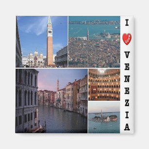 IT - Italië - Venetië - Ik hou van Magneet