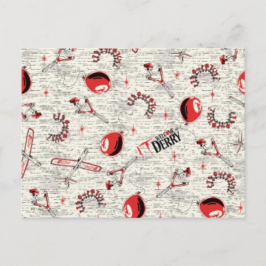 IT Kinder speelgoedpatroon Briefkaart (Voorkant)