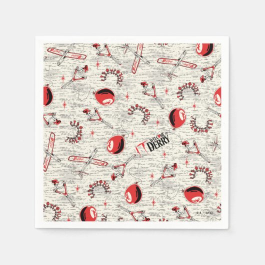 IT Kinder speelgoedpatroon Servet (Voorkant)