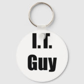 IT-man Sleutelhanger (Voorkant)