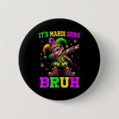it mardi gras ronde button 5,7 cm (Voorkant)