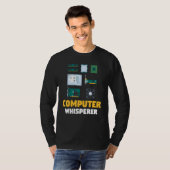 IT-ondersteuning Computerprogrammeur Computerflu T-shirt (Voorkant volledig)
