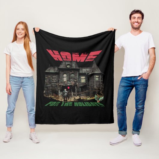 IT | Pennywise - Home voor de Feestdagen Fleece Deken (In situ)