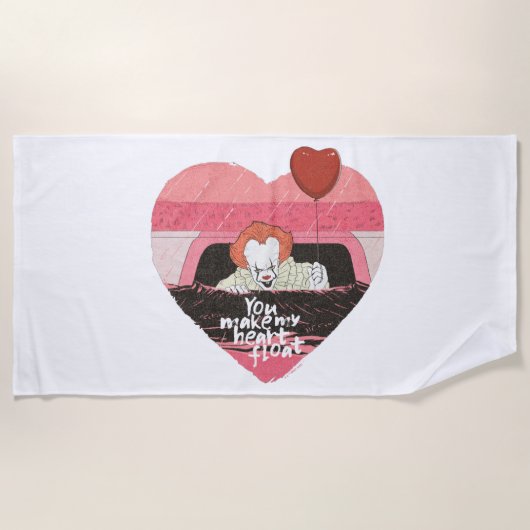 IT | Pennywise - Je maakt mijn hartvloer Strandlaken (Voorkant)