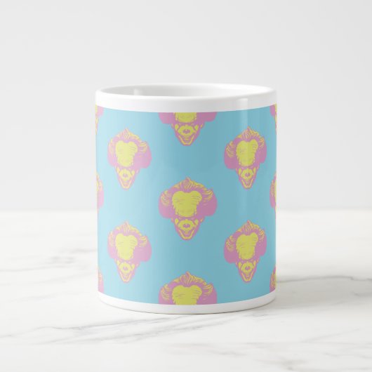 IT | Pennywise Pastel Head Pattern Extra Grote Beker (Voorkant)