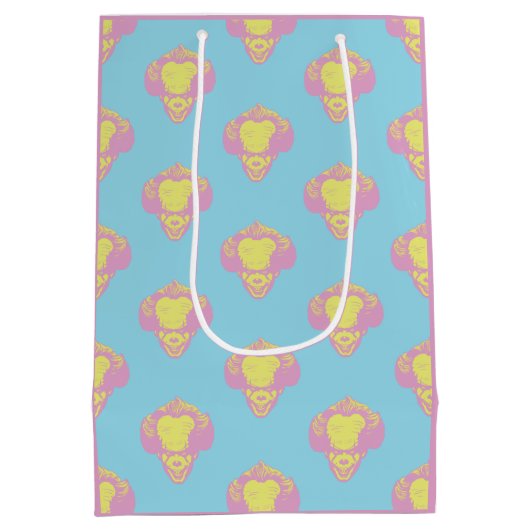 IT | Pennywise Pastel Head Pattern Medium Cadeauzakje (Achterkant)