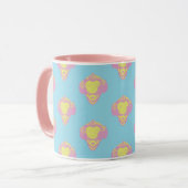 IT | Pennywise Pastel Head Pattern Mok (Voorkant links)