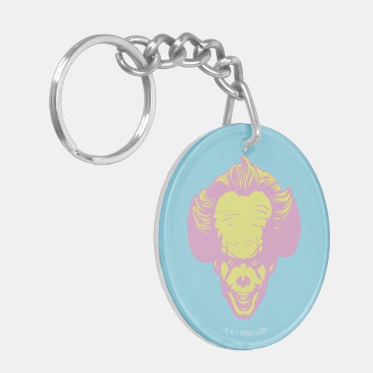 IT | Pennywise Pastel Head Pattern Sleutelhanger (Voorkant Links)