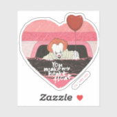 IT | Pennywise - You Make My Heart Float Sticker (Vel)