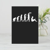 IT-programmeur voor de evolutie van de technische  Bedankkaart (Staand voorkant)