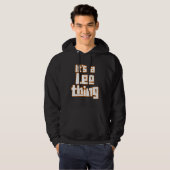 It s a Leo Thing Hoodie (Voorkant volledig)