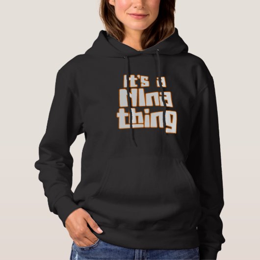 It s a NIna Thing Hoodie (Voorkant)