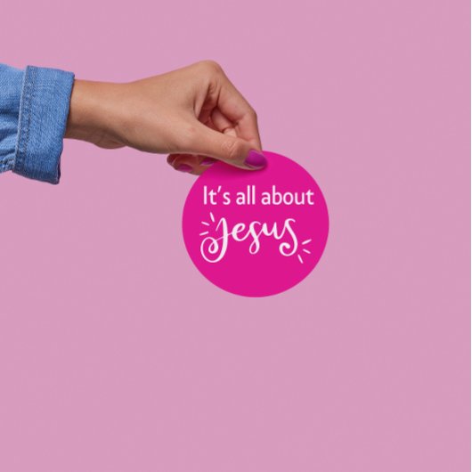 It’s All About Jesus – Christmas Sticker #8