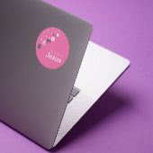 It’s All About Jesus – Christmas Sticker (Pink)