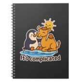 It’s Complicated Spiral Notebook Notitieboek (Voorkant)