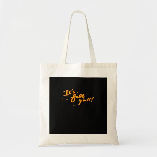 It’s Fall Y’all Basic Casual Tote Bag (Voorkant)