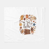 It’s Fall Y’all Basic Design Fleece Deken (Voorkant (Horizontaal))