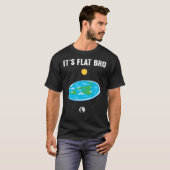 It s Flat Bro Flat Earth Map Conspiracy  1 T-shirt (Voorkant volledig)