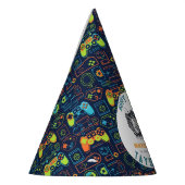 It’s Game On Skull – Video Game Birthday Feesthoedjes (Links)