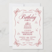 It’s My Birthday Invitation Trendy Design (Dos)