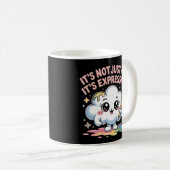 It’s Not Just Art, It’s Expression Kawaii Cloud Koffiemok (Voorkant rechts)