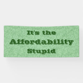 It’s the Affordability Stupid Spandoek