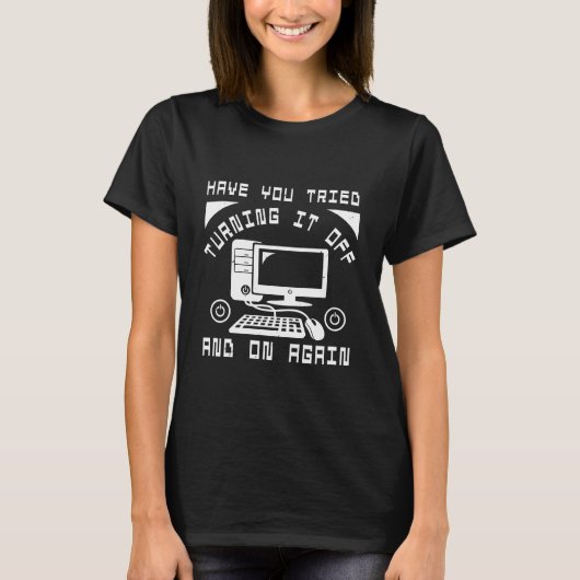 IT-specialist voor technische support T-shirt (Voorkant)
