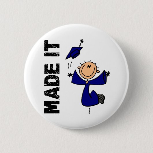 IT-stick Afstuderen Ronde Button 5,7 Cm (Voorkant)