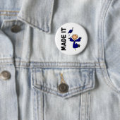 IT-stick Afstuderen Ronde Button 5,7 Cm (In situ)