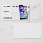 IT Support Company Visitekaartje (Voorkant / Achterkant)